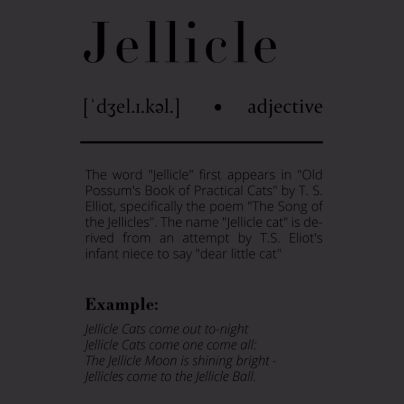 Jellicle Definition Vintage Hoodie | Artistshot