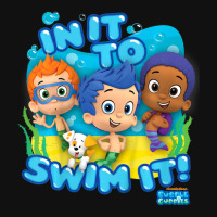 Kids Bubble Guppies In It To Swim It Baby Beanies | Artistshot