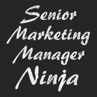 Senior Marketing Manager Tshirt Occupation Work T Shirt Ladies Fitted T-shirt | Artistshot