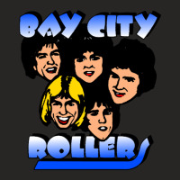 Bay City Rollers Group Portrait Ladies Fitted T-shirt | Artistshot