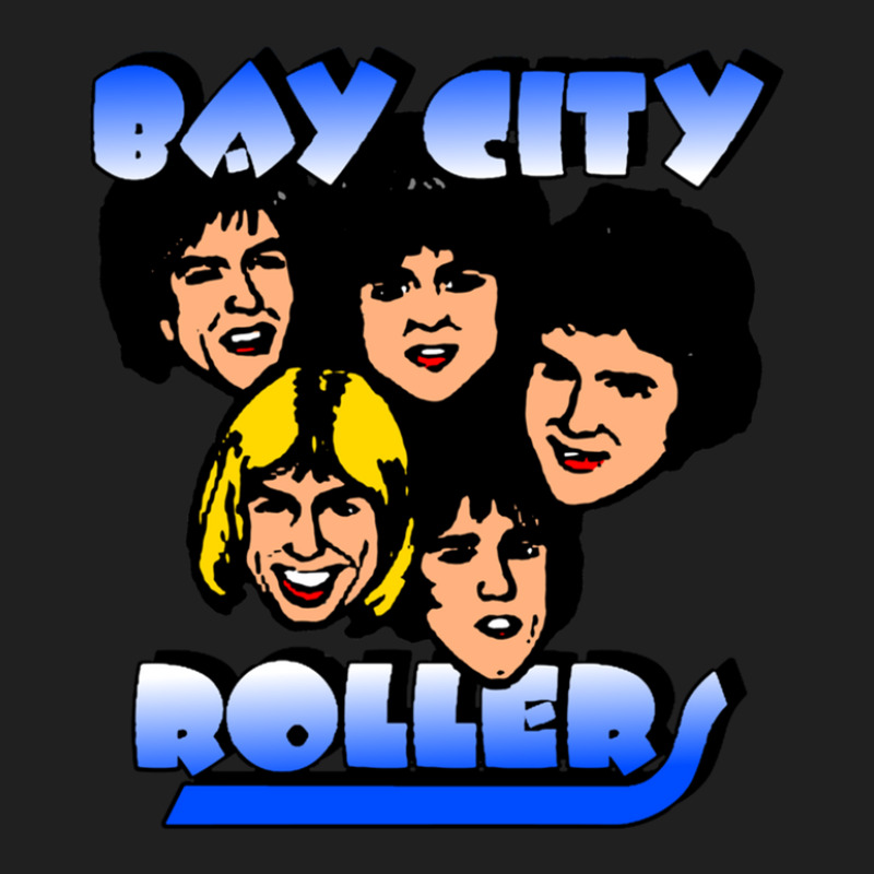 Bay City Rollers Group Portrait Ladies Polo Shirt by cm-arts | Artistshot