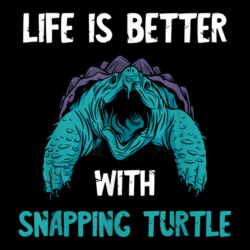 Snapping Turtle Life Is Better Aligator Snapping Turtle Adjustable Cap | Artistshot