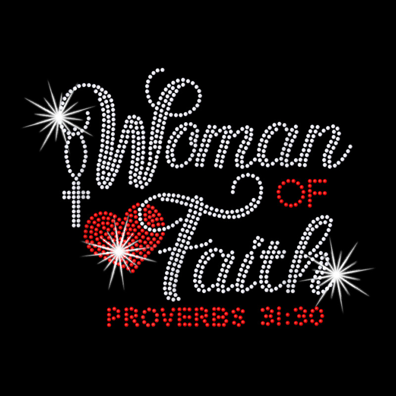 Woman Of Faith Bling Rhinestone Funny Christian Birthday T Shirt Adjustable Cap by cm-arts | Artistshot