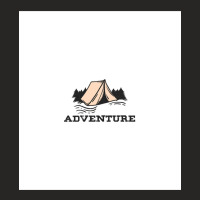 Take Adventure Go For Camping Explore The Nature Sleeveless Top Ladies Fitted T-shirt | Artistshot