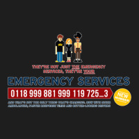 It Crowd Emergency Services Classic T-shirt | Artistshot