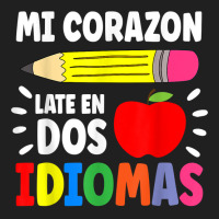 Mi Corazon Late En Dos Idiomas Bilingual Thanksgiving Day Ladies Polo Shirt | Artistshot