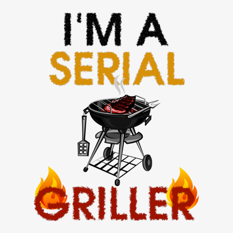 Serial Griller Bbq Ladies Fitted T-Shirt by KaylaBolton | Artistshot