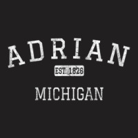 Adrian Michigan Mi Vintage T-shirt | Artistshot