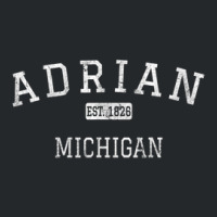 Adrian Michigan Mi Vintage Crewneck Sweatshirt | Artistshot