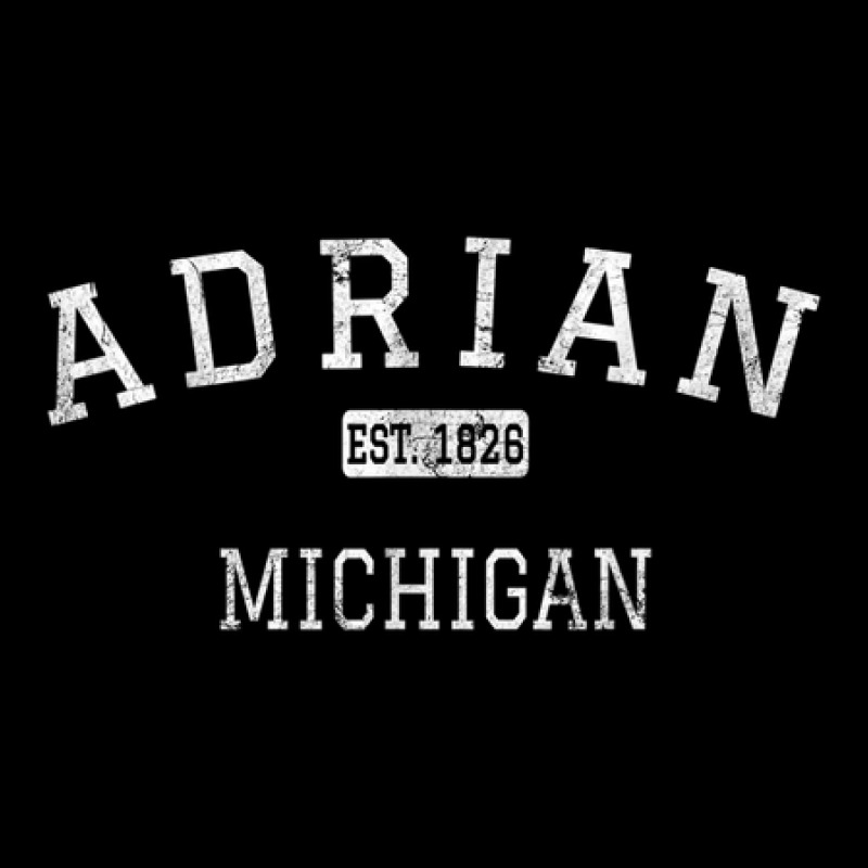 Adrian Michigan Mi Vintage Zipper Hoodie by Fashzilla | Artistshot