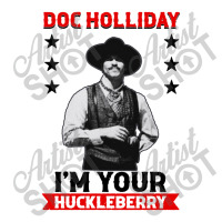 I'm Your Huckleberry Doc Holliday V-neck Tee | Artistshot