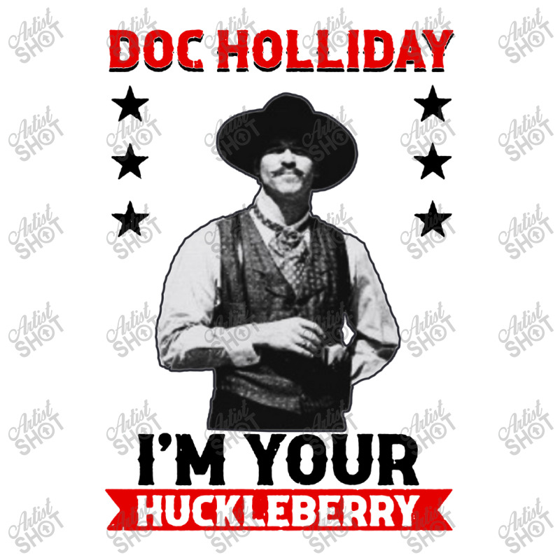 I'm Your Huckleberry Doc Holliday V-Neck Tee by Saprol Tees | Artistshot