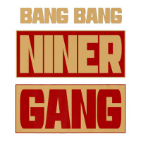 Bang Bang Niner Gang V-neck Tee | Artistshot