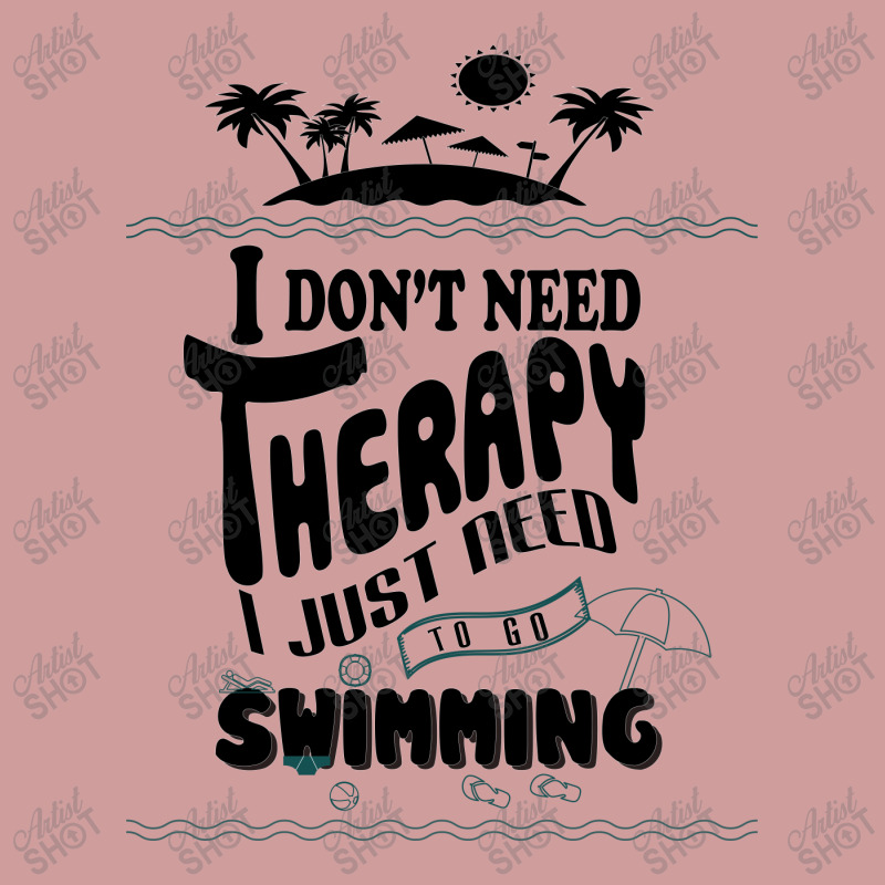 I Don't Need Therapy I Just Need To Go Swimming Landscape Canvas Print | Artistshot