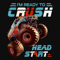 Im Ready To Crush Head Start Teacher School Education Crop Top | Artistshot