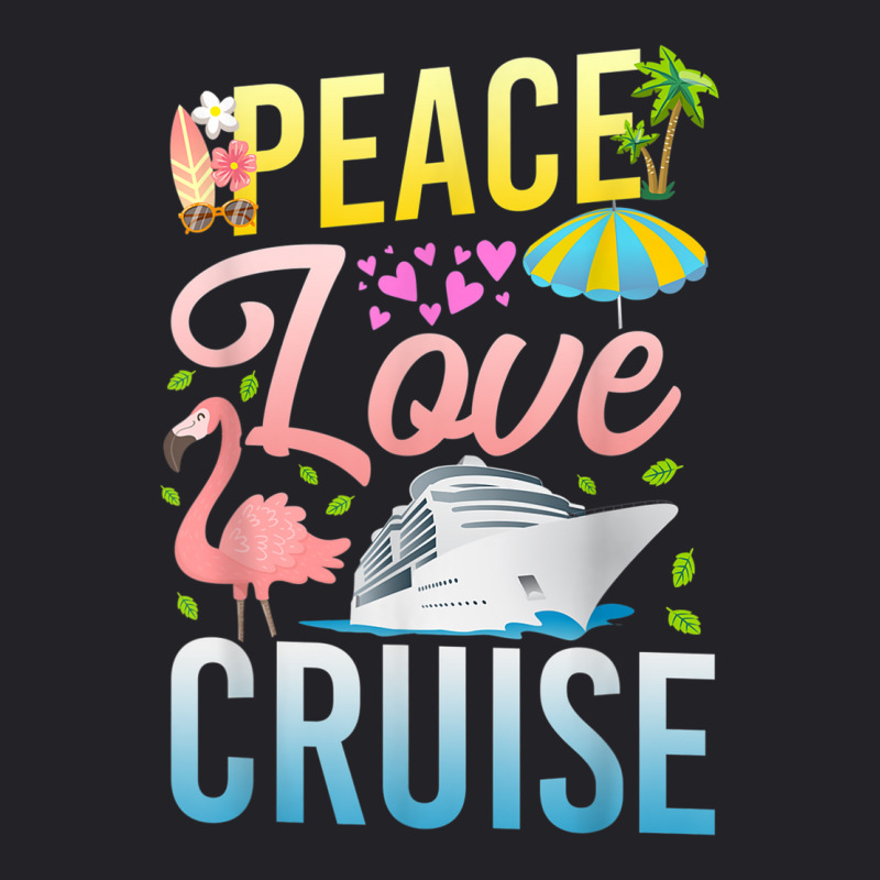 Cruise Ship Vacation Girl Peace Love Cruise T Shirt Youth Tee | Artistshot