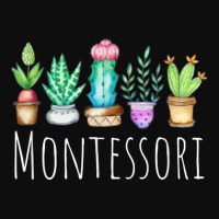 Montessori Cactus Plants Succulents Teacher Principal Crop Top | Artistshot