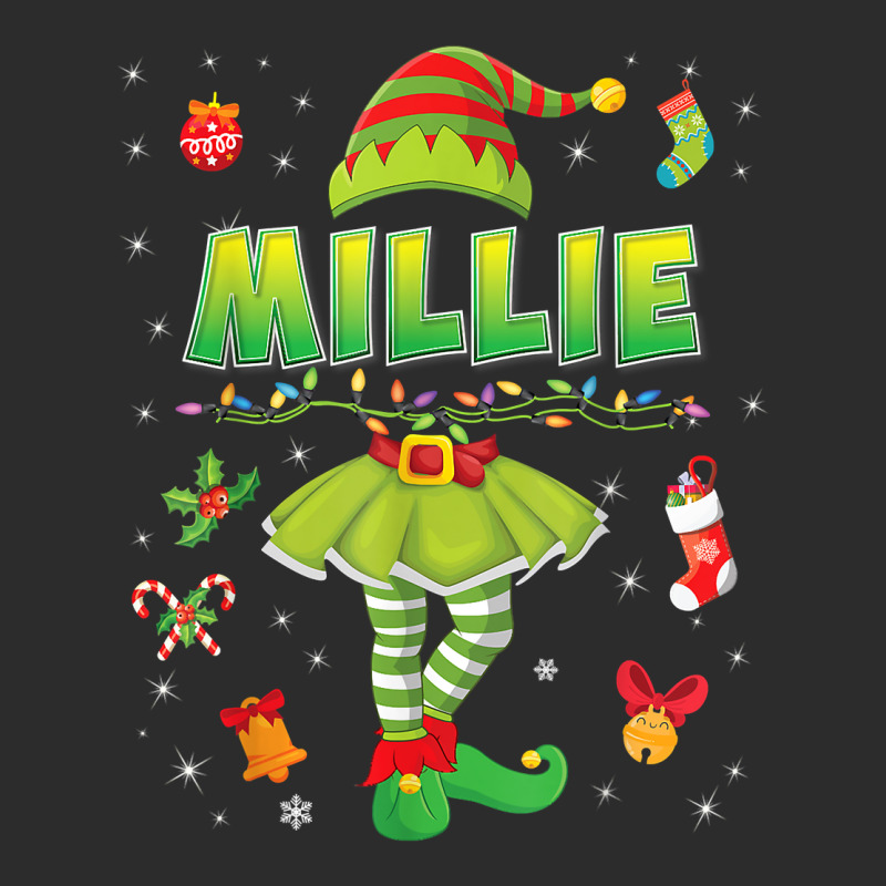 Cute Elf Millie Merry Christmas Santa Little Helper Sweater T Shirt Exclusive T-shirt | Artistshot