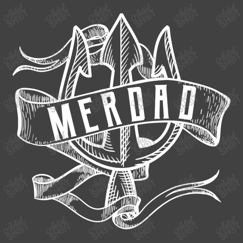 Mens Merdad Trident Mermaid Dad T Vintage T-shirt | Artistshot