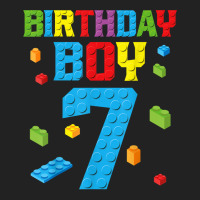 Master Builder 7th Birthday Boy 7 Seven Year Building Bricks T Shirt Backpack | Artistshot