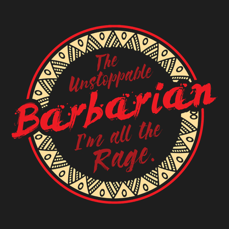 Dungeons & Dragons Barbarian Class Classic T-shirt by Kosdapen517 | Artistshot