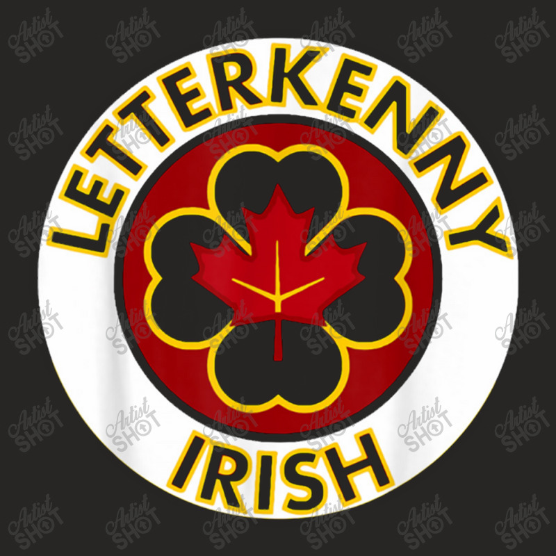 Irish Letterkenny Shamrocks St Patricks Day Ladies Fitted T-Shirt by Amparohudson | Artistshot