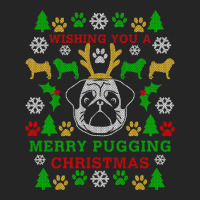 Funny Merry Pugging Pug Ugly Christmas Sweater Party Shirt Long Sleeve Unisex Hoodie | Artistshot