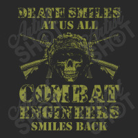 Combat Engineer Smiles Usa Military Sapper Premium Printed Hat | Artistshot