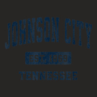 Johnson City Tennessee Tn Vintage Athletic Sports Design Ladies Fitted T-shirt | Artistshot