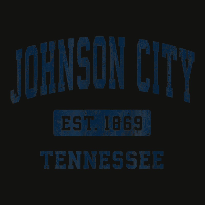 Johnson City Tennessee Tn Vintage Athletic Sports Design Scorecard Crop Tee by Posh | Artistshot