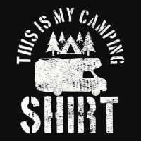 Camping Trailer Camper Van Mobile Home Caravan Motorhome Crop Top | Artistshot