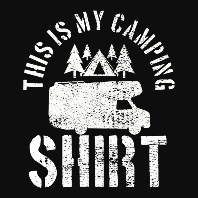 Camping Trailer Camper Van Mobile Home Caravan Motorhome Crop Top by cm-arts | Artistshot