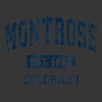 Montrose Colorado Co Vintage Athletic Sports Design Toddler Hoodie | Artistshot