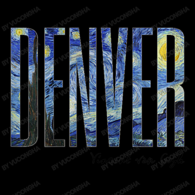 Denver Van Gogh Starry Night Art Vincent Van Gogh Painting Youth Zipper Hoodie by vucongha | Artistshot