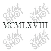 Roman Numeral 1968 3/4 Sleeve Shirt | Artistshot