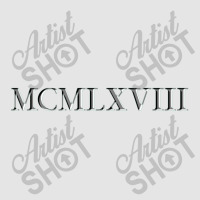 Roman Numeral 1968 Exclusive T-shirt | Artistshot