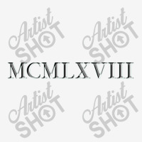 Roman Numeral 1968 Classic T-shirt | Artistshot