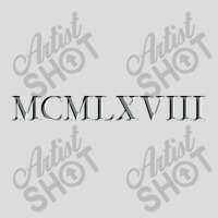 Roman Numeral 1968 Men's Polo Shirt | Artistshot