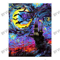 Dracula Castle Vampire Bats Halloween Starry Night Aja Art Zipper Hoodie | Artistshot