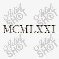 Roman Numeral 1971 Classic T-shirt | Artistshot