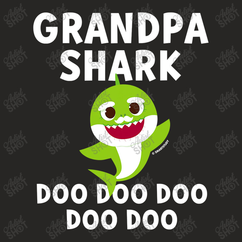 Mens Pinkfong Grandpa Shark Official Ladies Fitted T-Shirt by CUSER3772 | Artistshot