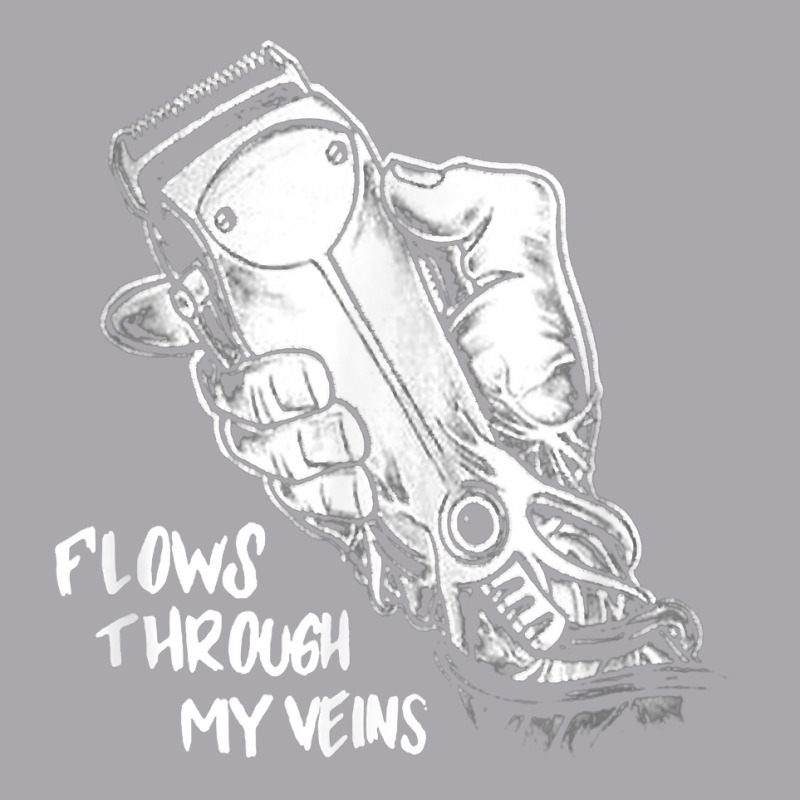 Flows Through My Veins Hair Cutting Barber Tshirts For Men W Youth 3/4 Sleeve by wufuxaerapu | Artistshot