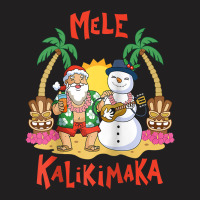 Mele Kalikimaka Merry Christmas Hawaii Raglan Baseball Tee T-shirt | Artistshot