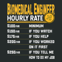 Biomedical Engineer Hourly Rate Funny Biomedical Engineering Women's Triblend Scoop T-shirt | Artistshot