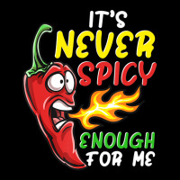 Chilli Its Never Spicy Enough Hot Pepper Fiery Food Maternity Scoop Neck T-shirt | Artistshot