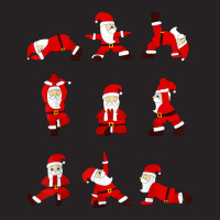 Funny Santa Christmas Yoga Positions T Shirt Vintage Cap | Artistshot