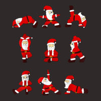 Funny Santa Christmas Yoga Positions T Shirt Racerback Tank | Artistshot