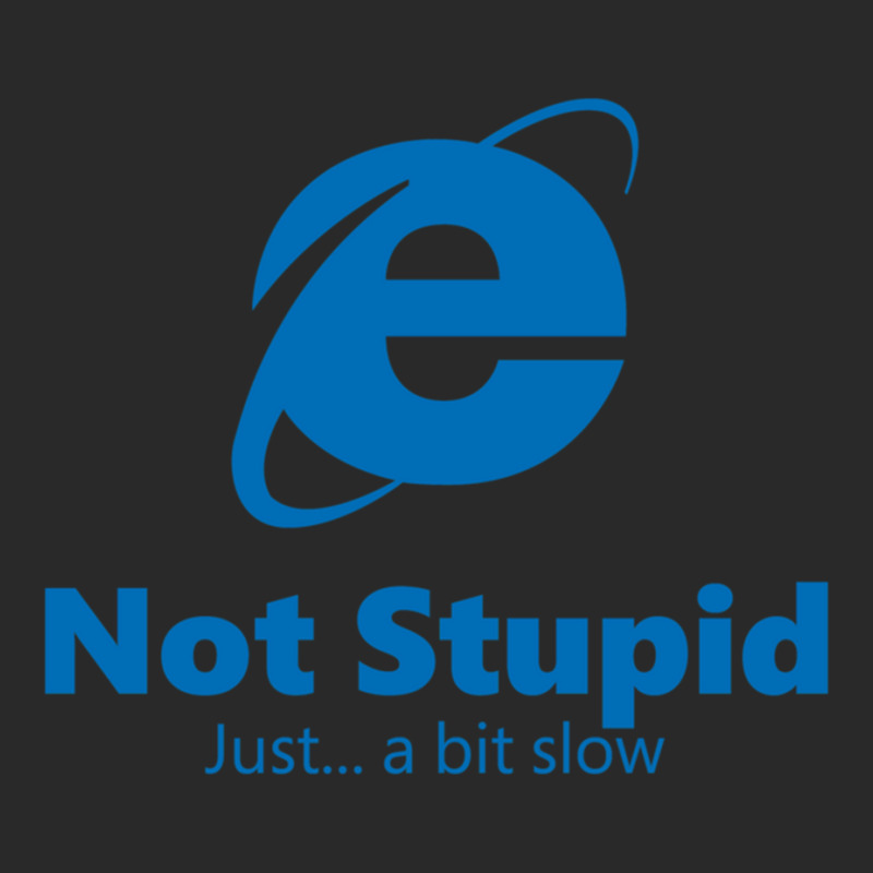 Internet Explorer - Not Stupid, Just A Bit Slow Printed hat by cm-arts | Artistshot