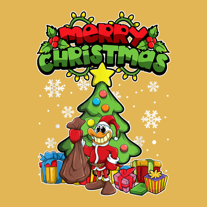 Merry Christmas Animals   Xmas Duck Duckling T Shirt Vintage Hoodie And Short Set | Artistshot