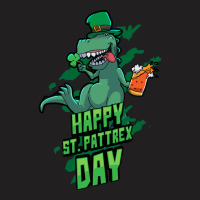 Dinosaur St Patricks Day Trex Irish Green Gift Party Dino T-shirt | Artistshot